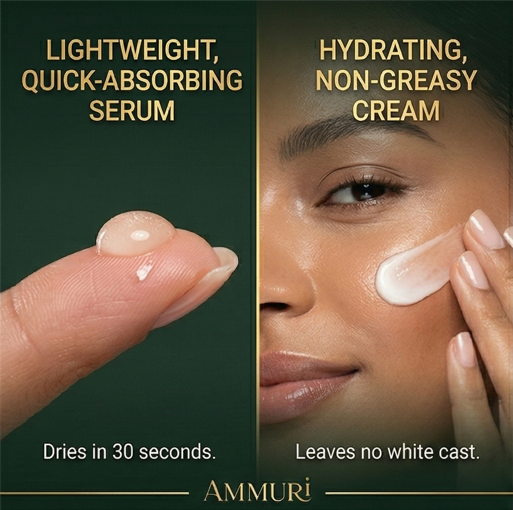 Vitamin C Retinol Serum & Vitamin C Tagescreme mit LSF 50