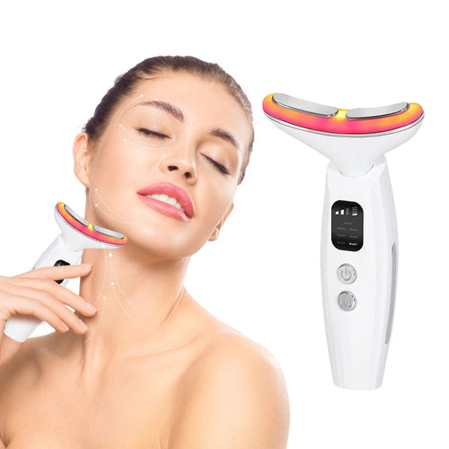 7 Colours Neck Beauty Instrument, Face Neck Body High-frequency Beauty
